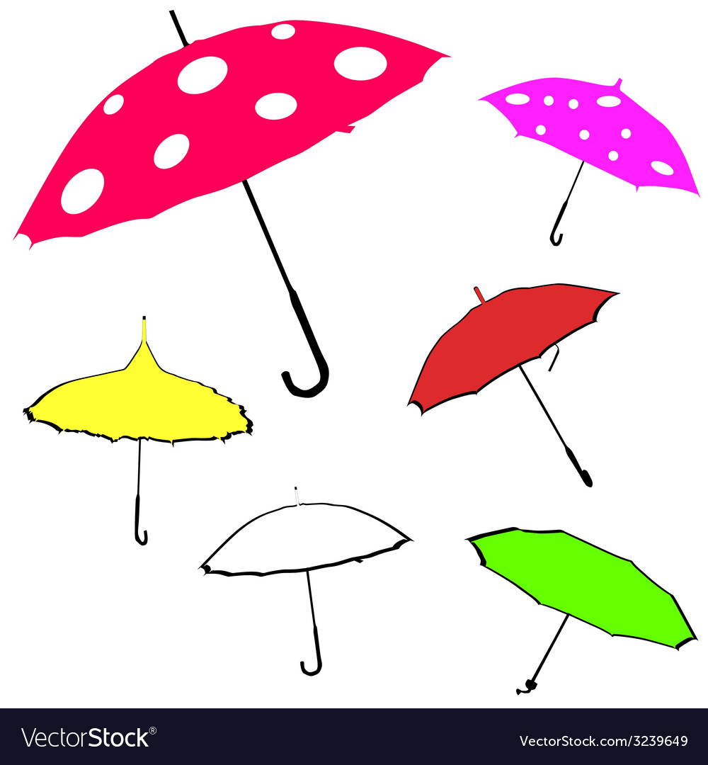 Umbrella Royalty Free Vector Image - VectorStock