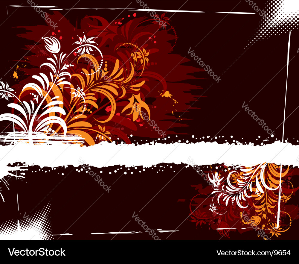 Background flower Royalty Free Vector Image - VectorStock