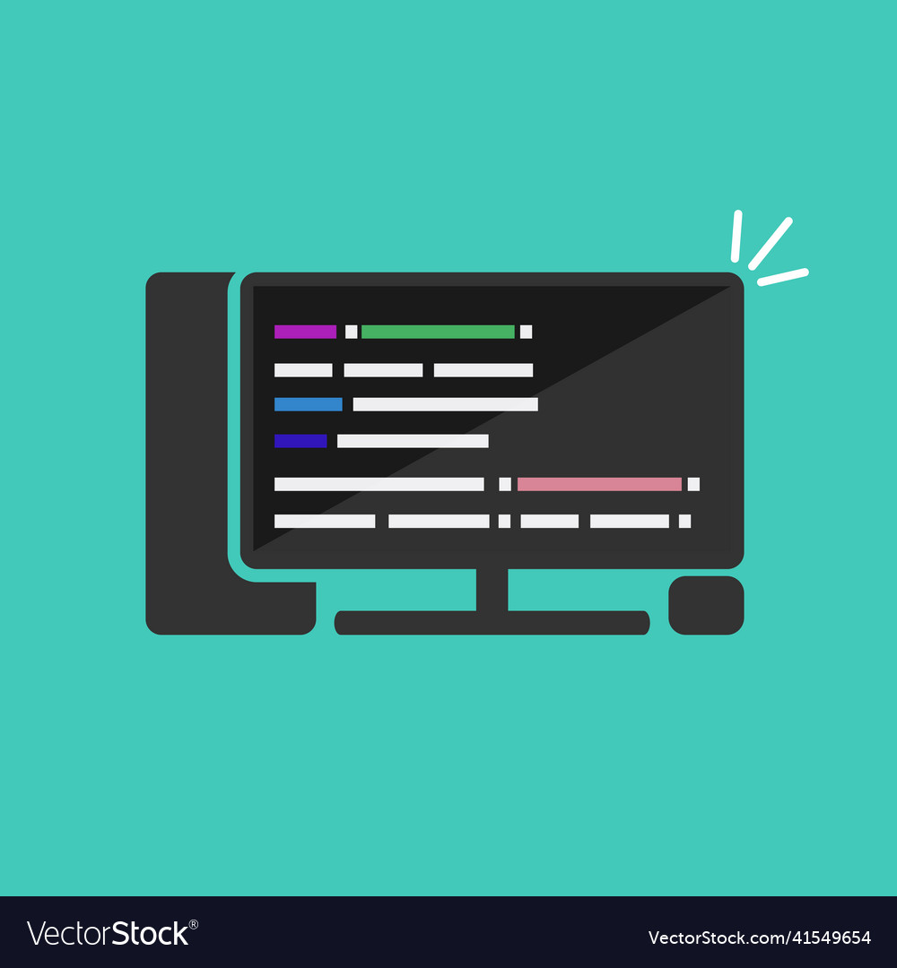 Computer-Bildschirm Programmiercode oder Php-Skript