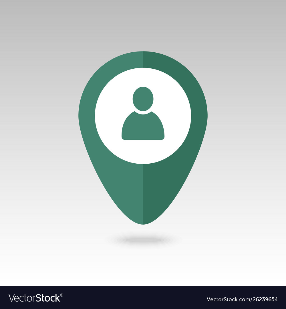 Location people pin map icon pointer