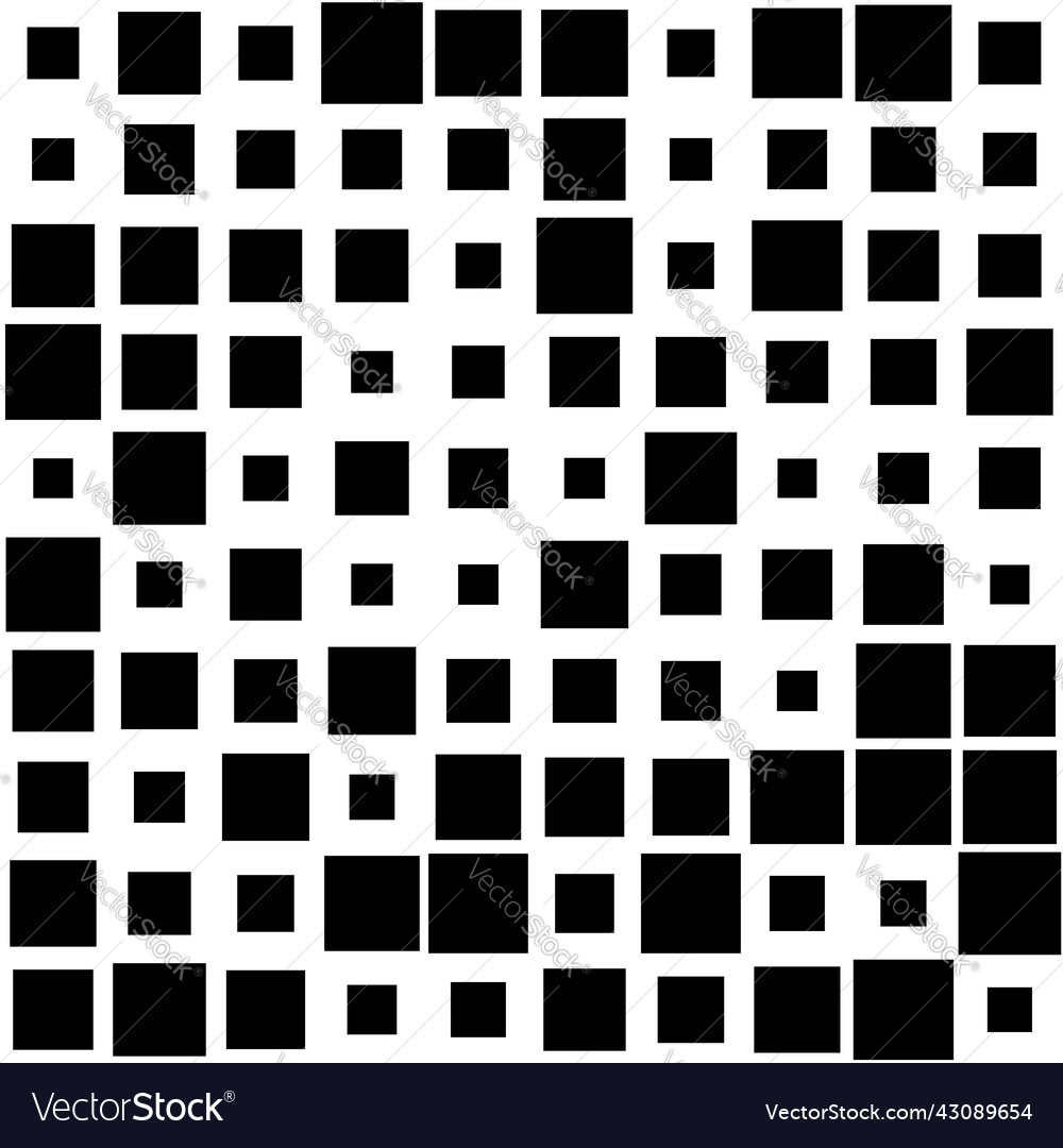 Random square tiles seamless repeatable pattern vector image Random square tiles seamless repeatable pattern