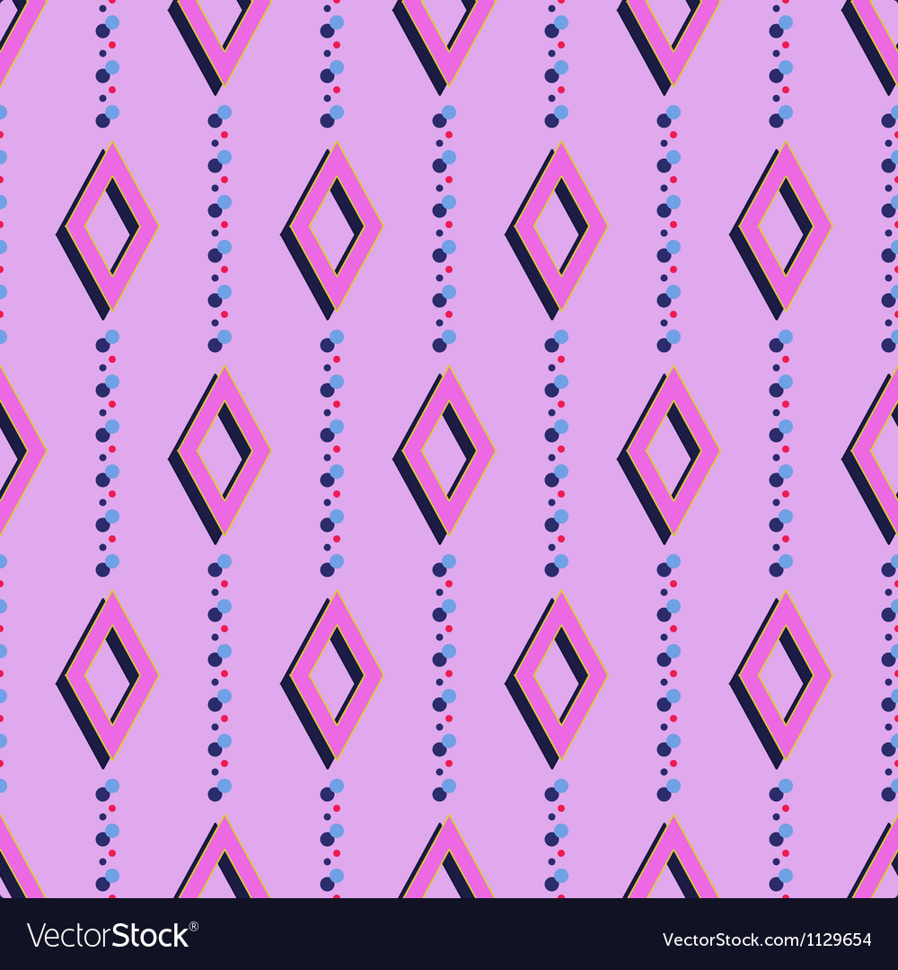 Seamless pattern with rhombuses