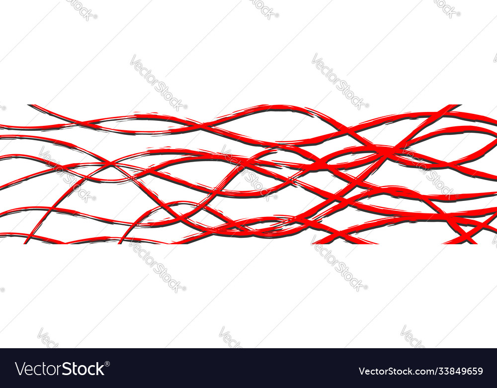 Abstract background wavy intertwining lines