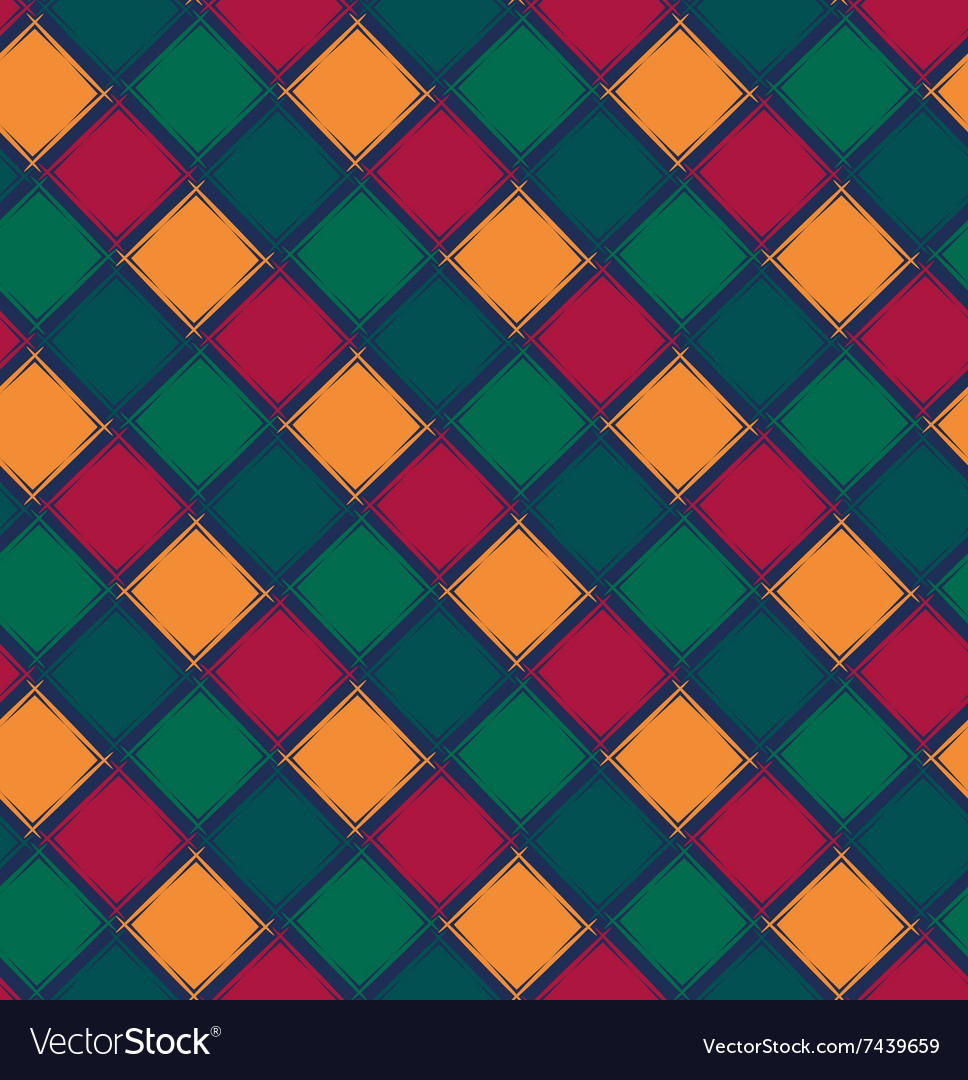 Abstract geometric pattern from rhombus