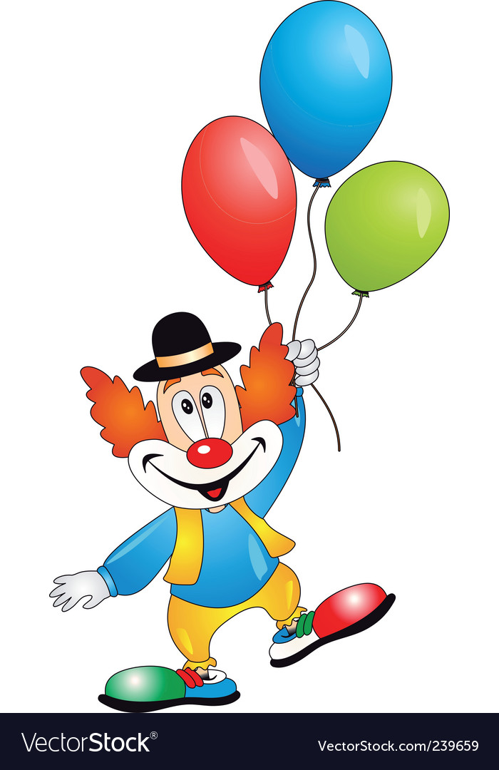 Clown Royalty Free Vector Image - VectorStock