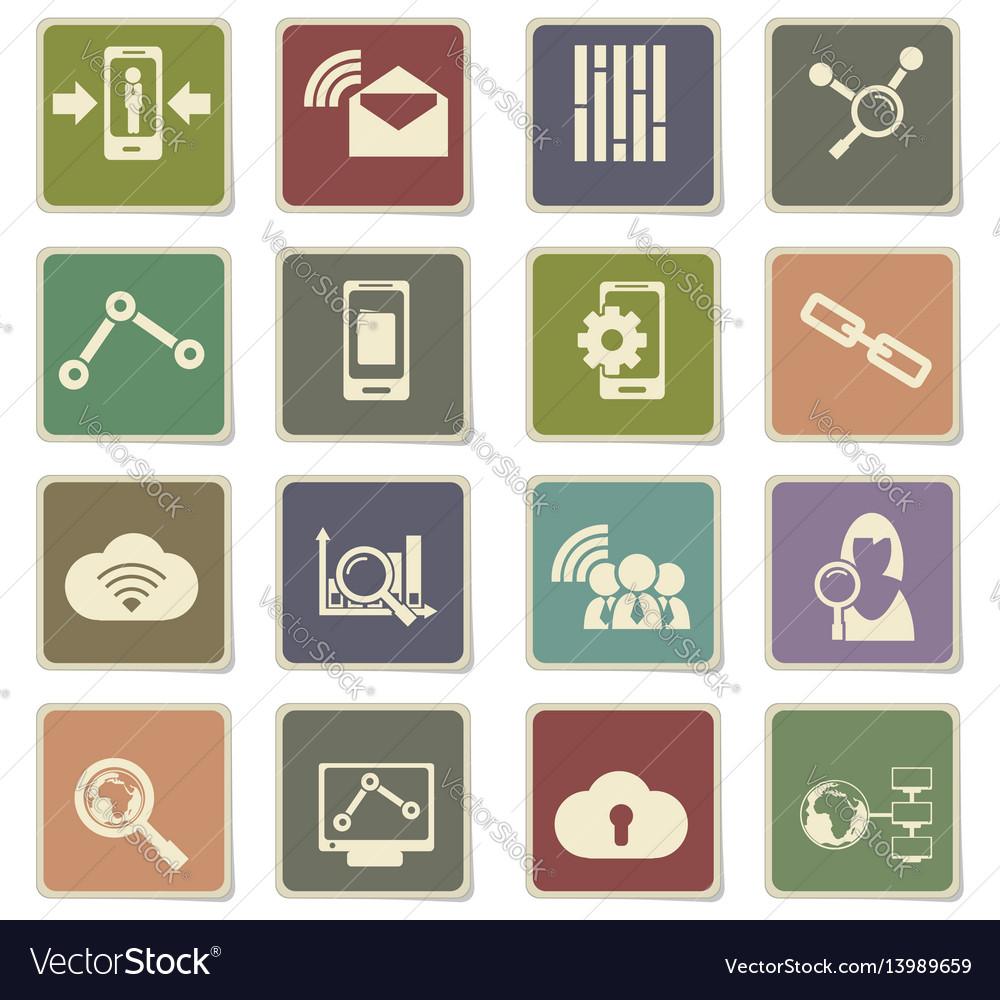Data Analytics Icon Collection