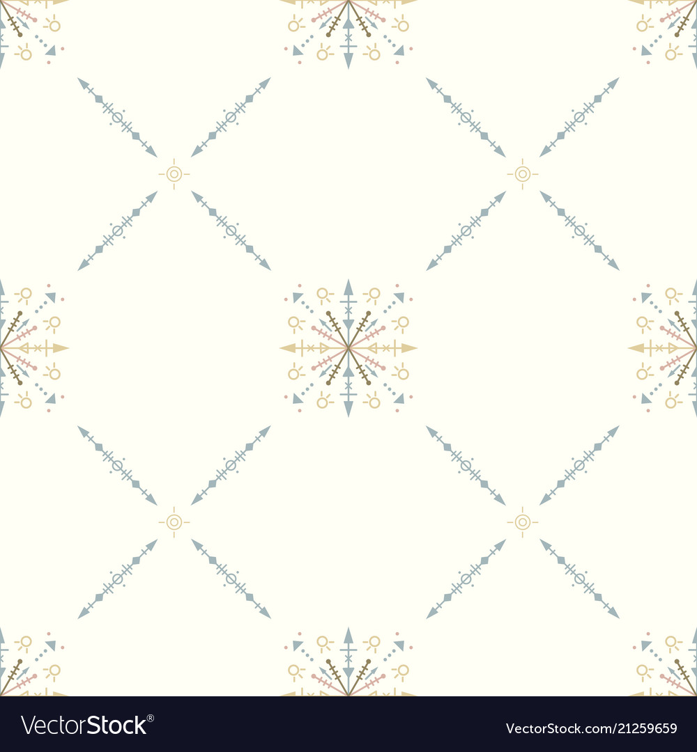Light tribal seamless pattern with diagonal lines