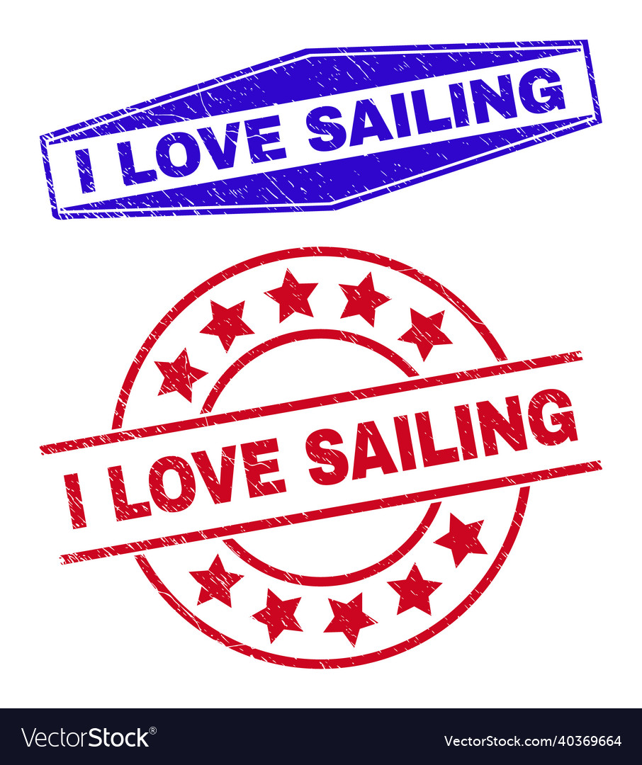 I love sailing scratched seals in circle