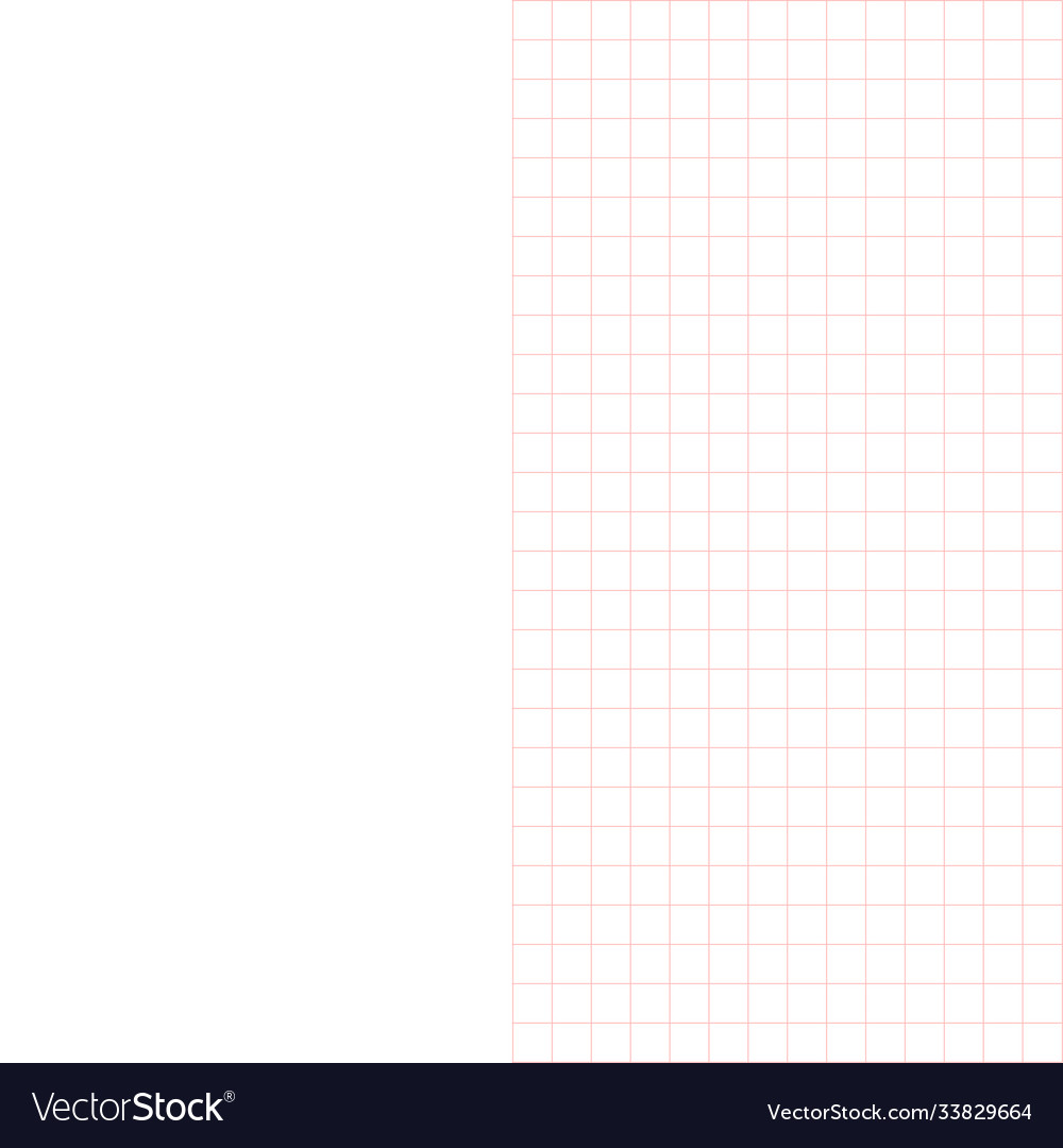 Square grid background paper used for notes