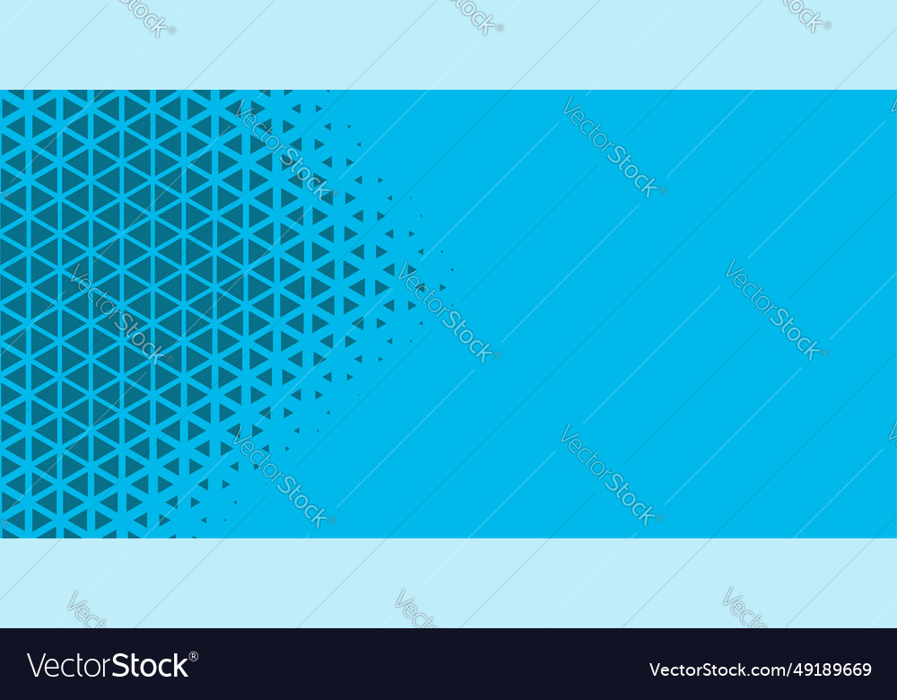 Abstract triangle shape banner background