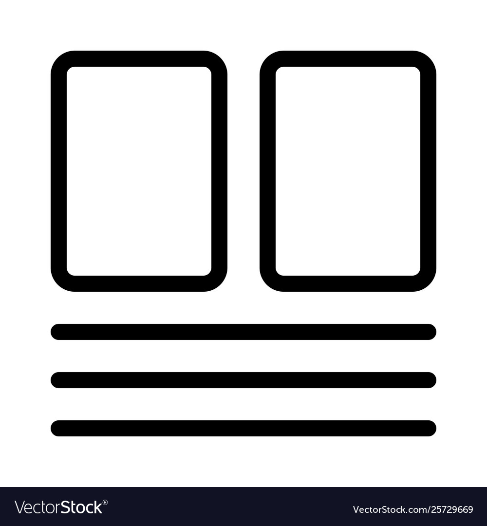Different orientations drawing displayed vector image Different orientations drawing displayed