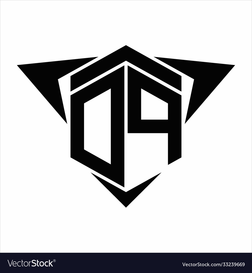 Dp logo monogram with wings arrow around design