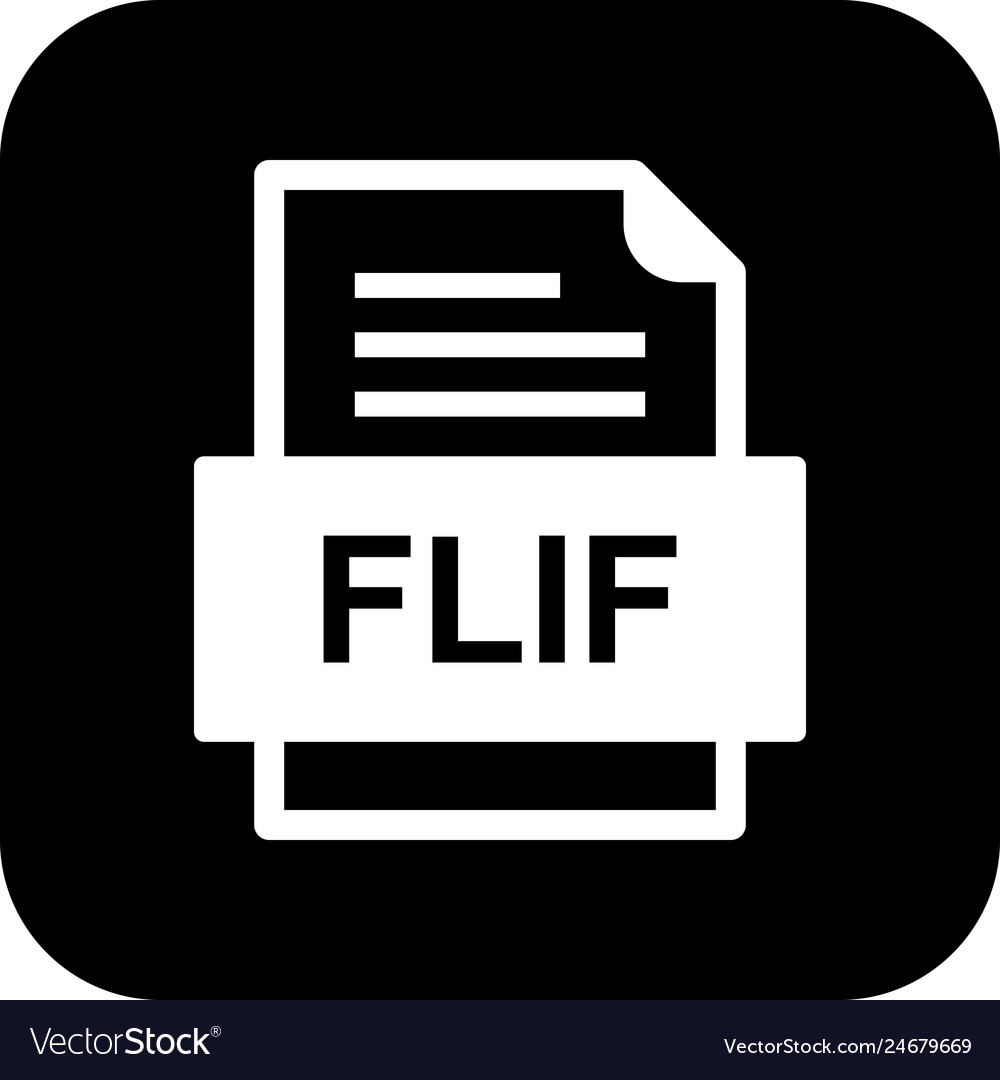 Flif file document icon