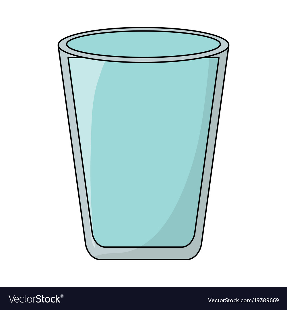 Glass icon image Royalty Free Vector Image - VectorStock