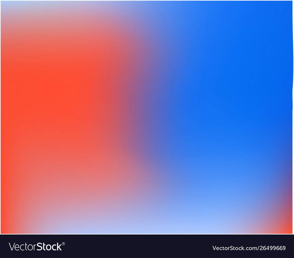 Gradient mesh painted in different colors