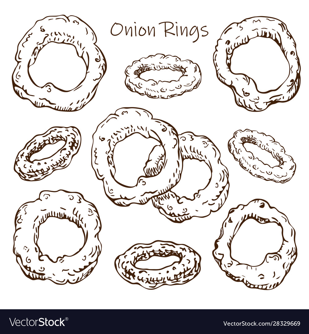 Snack Illustration PNG Image, Onion Ring Snack Snack Illustration, Snacks,  A Pack Of Snacks, Onion Rings PNG Image For Free Download