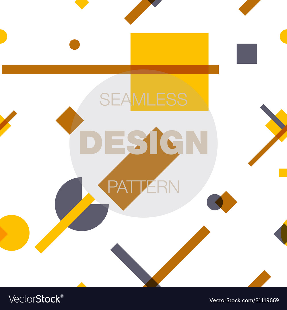 Seamless pattern in colors with geometric