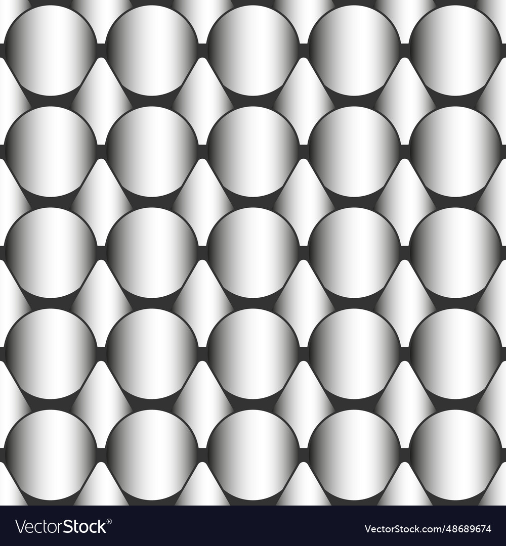 3d seamless pattern three-dimensional composition vector image 3d seamless pattern three-dimensional composition