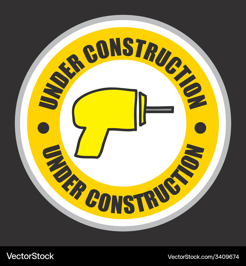 Construction design Royalty Free Vector Image - VectorStock