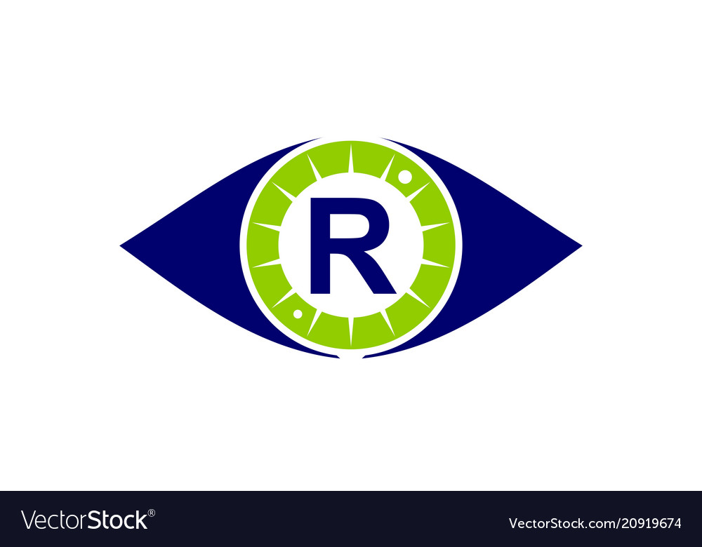 Eye care solutions letter r