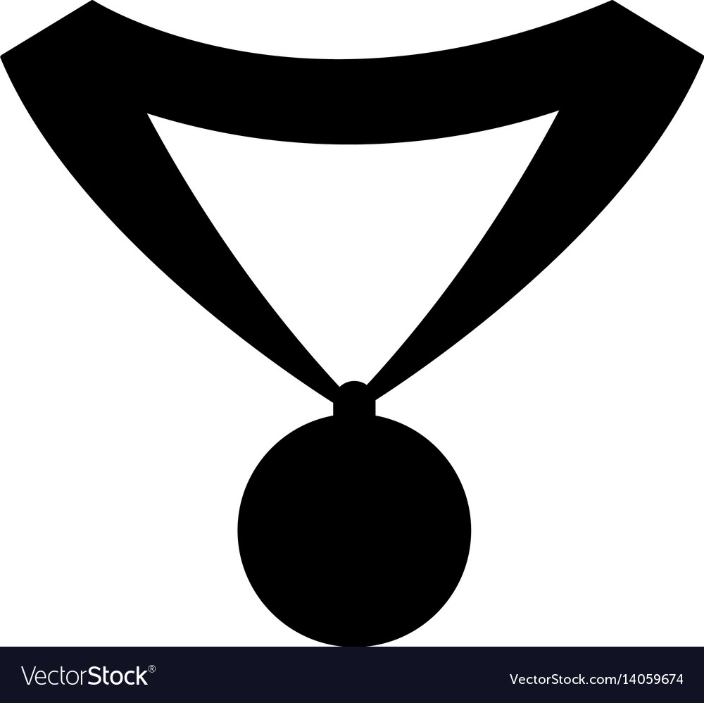 Medal with ribbon icon image