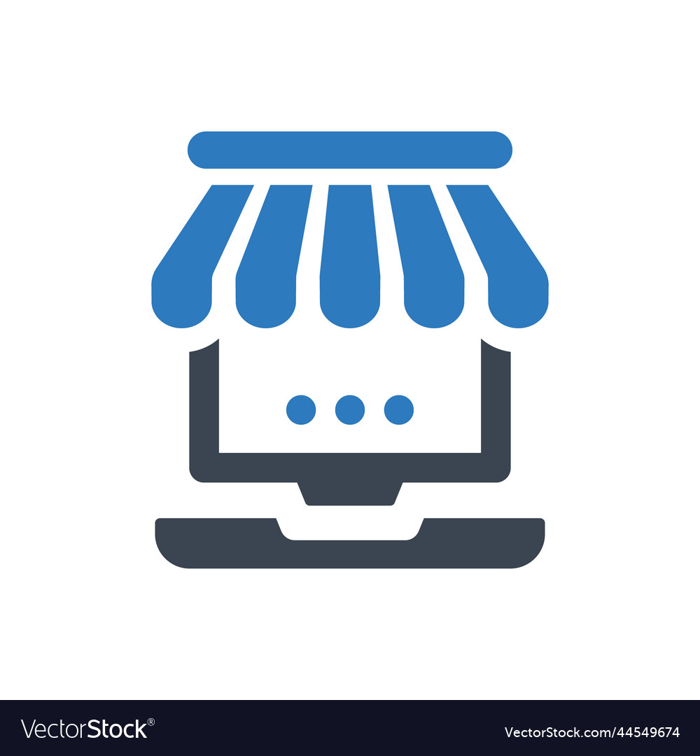 Online store icon