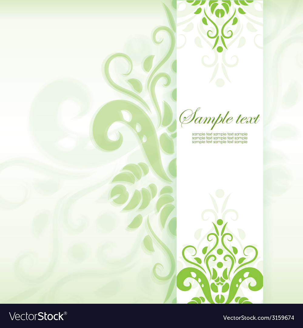 Template frame abstract background