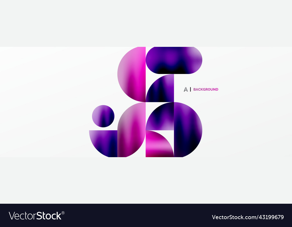 Digital web futuristic template circle