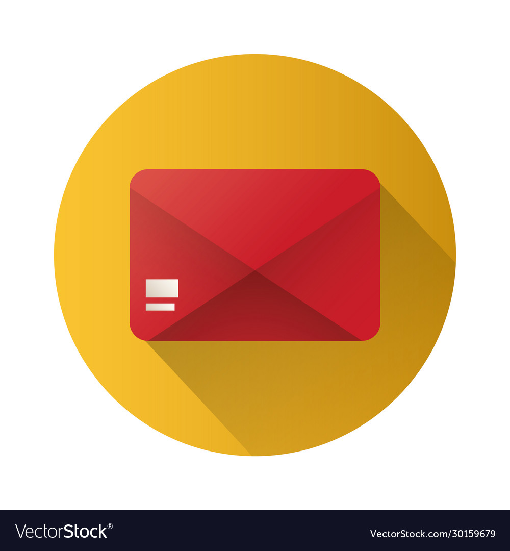 Envelope mail send block style icon