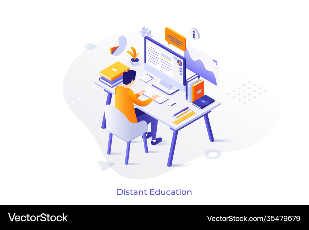 Isometric concept Royalty Free Vector Image - VectorStock
