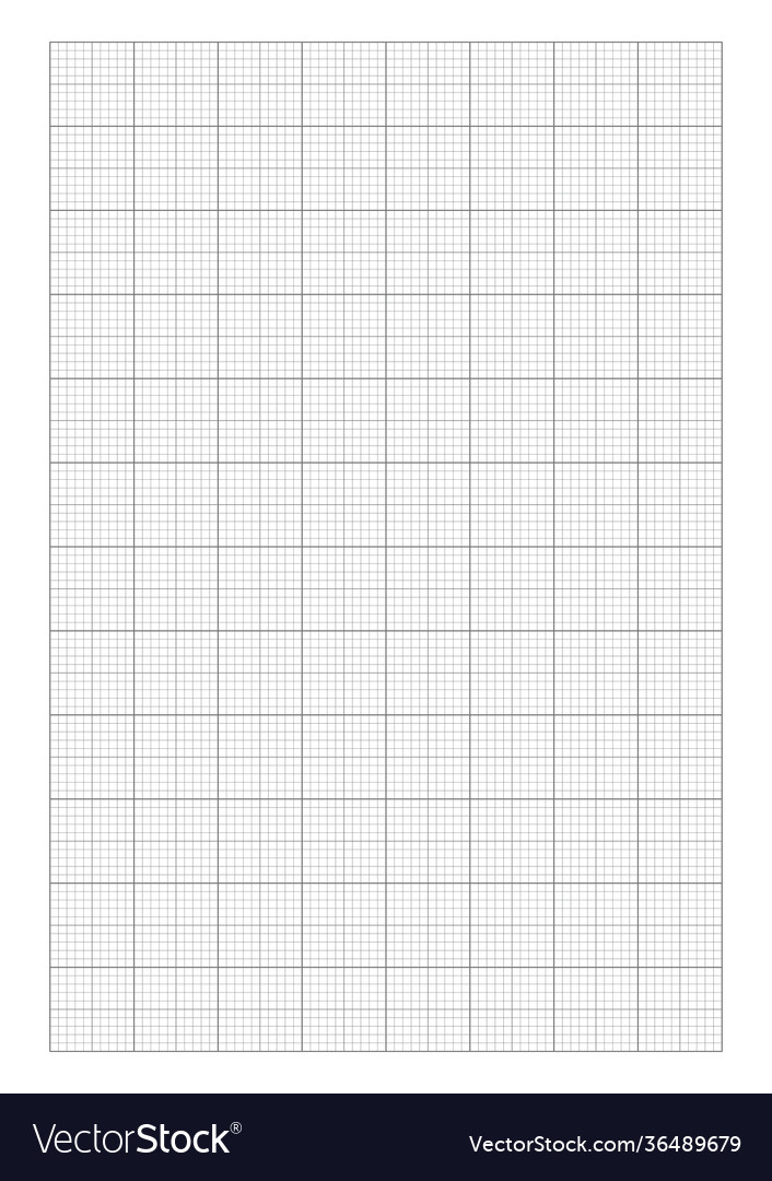 Millimeter graph paper grid abstract squared vector image Millimeter graph paper grid abstract squared