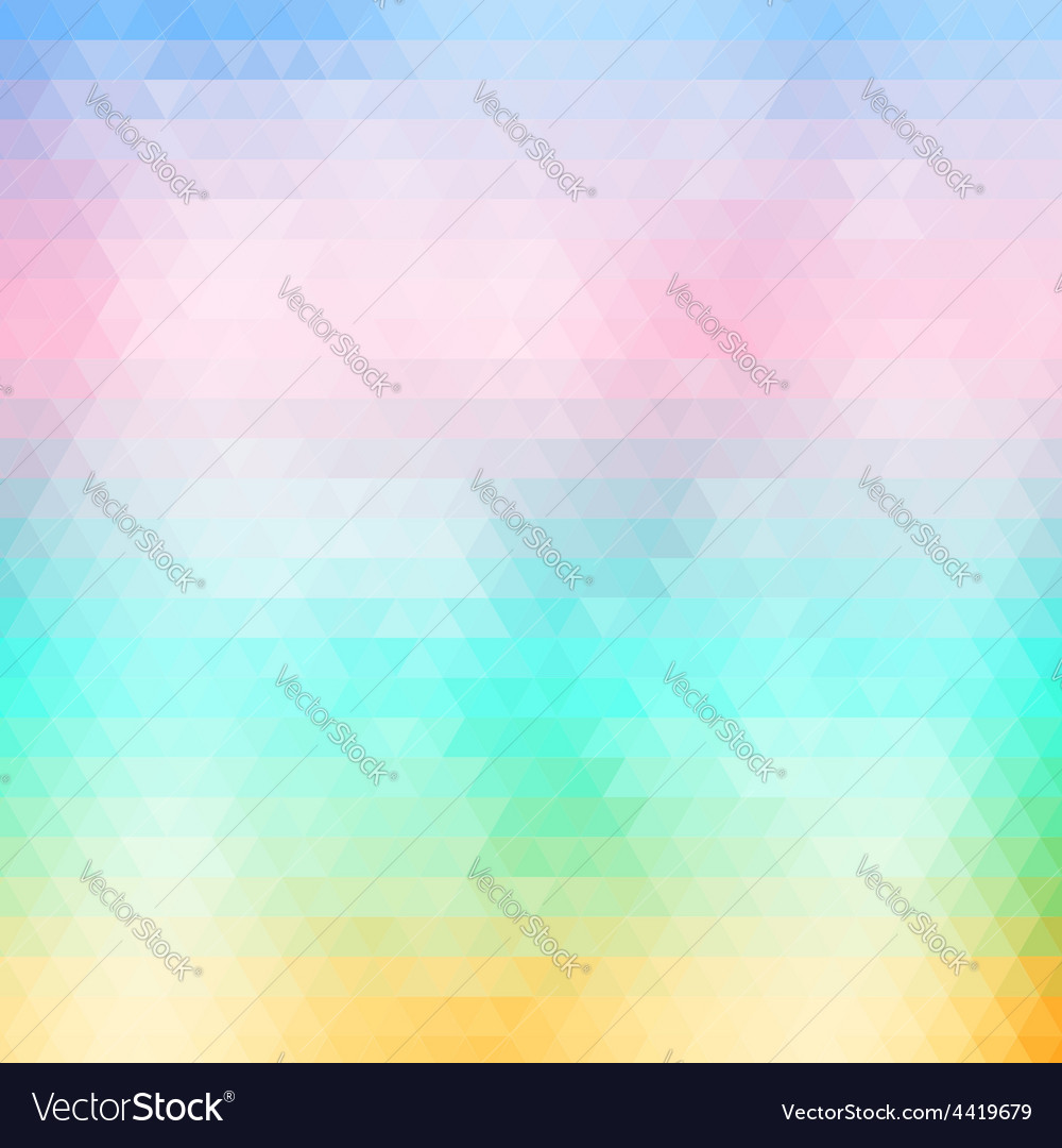 Soft colored abstract geometric background