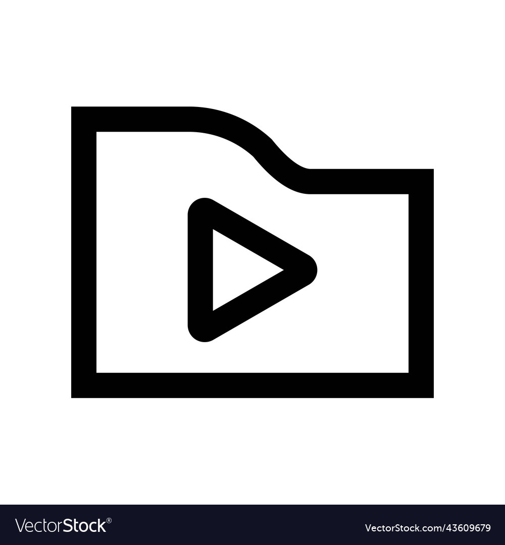 Video logo Royalty Free Vector Image - VectorStock
