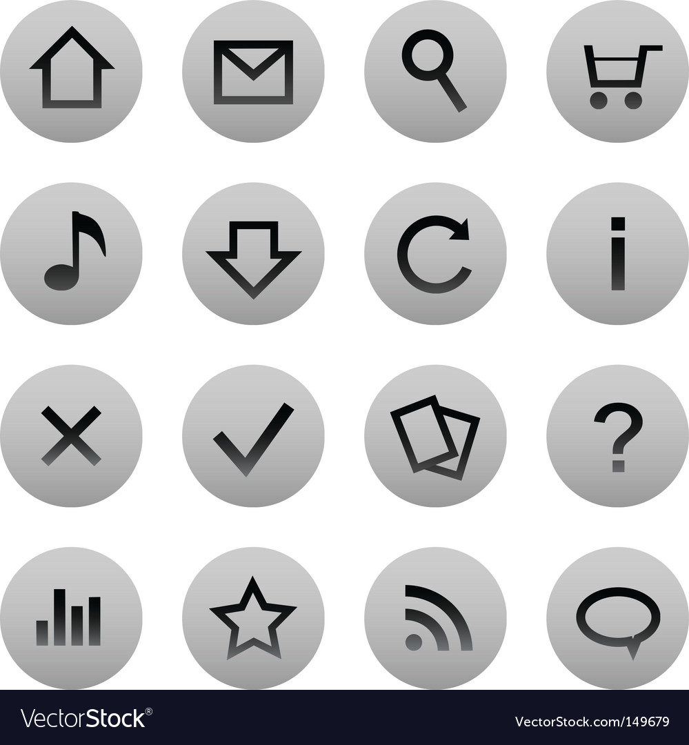 Web icons