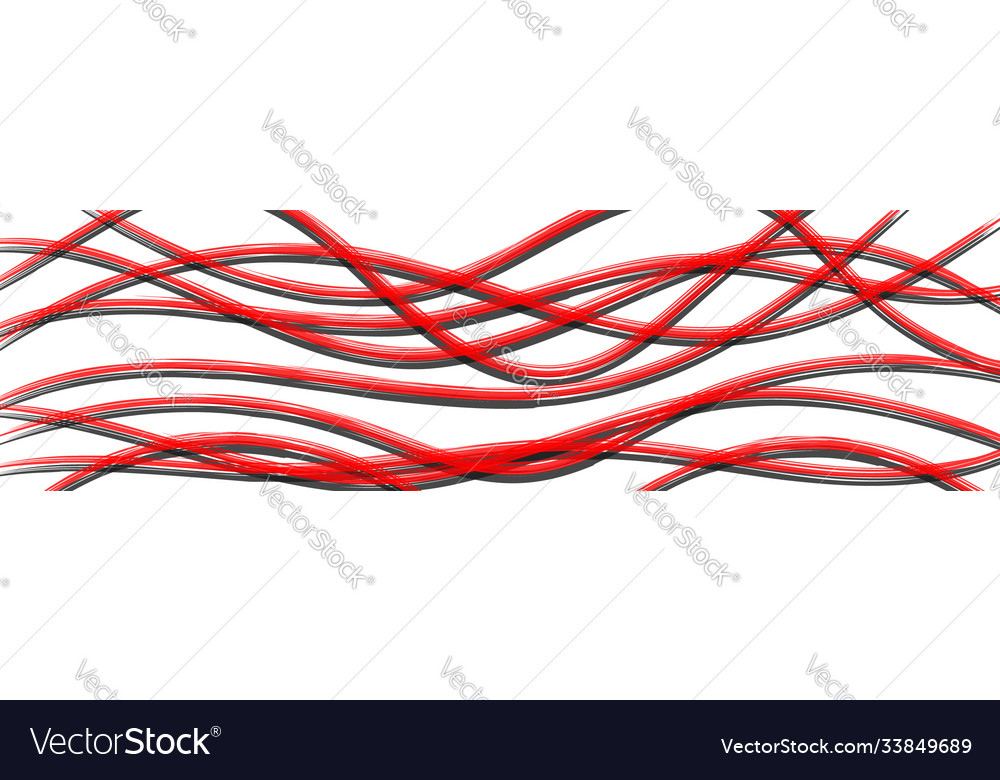 Abstract background wavy intertwining lines