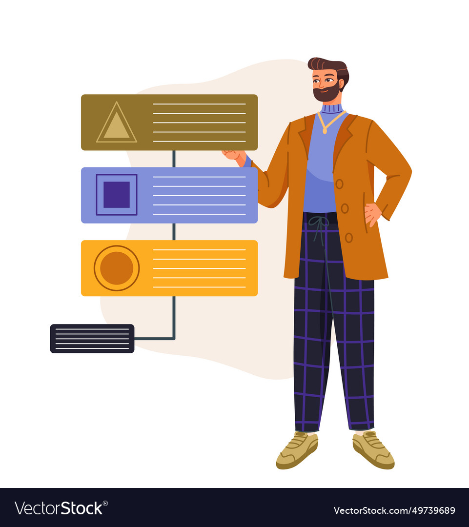 Choosing from multiple solutions concept vector image Choosing from multiple solutions concept