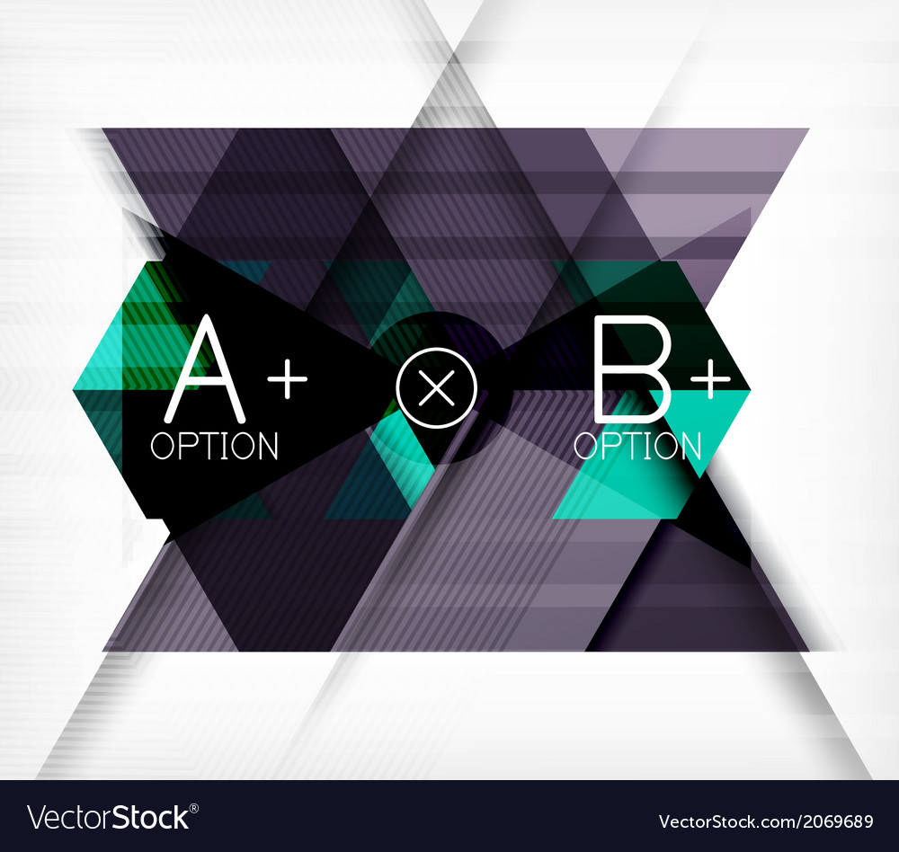 Futuristic blocks geometric abstract background