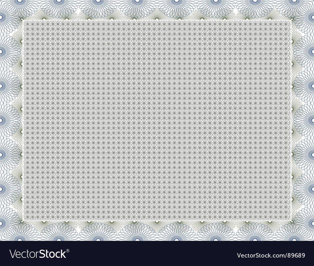Secure blank certificate