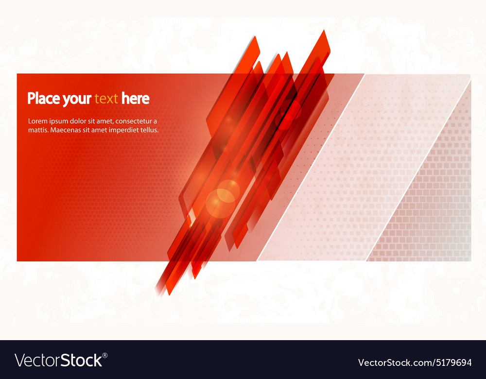 Abstract banner background Royalty Free Vector Image