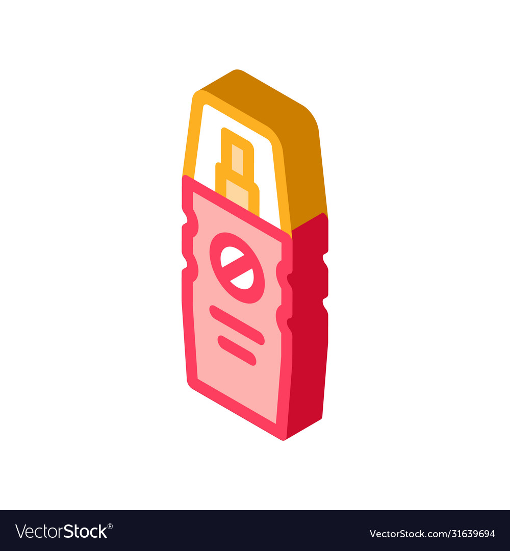 Cosmetic healthcare gel isometric icon