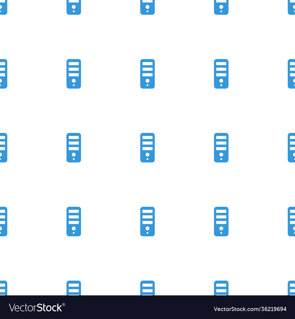 Cpu icon pattern seamless white background