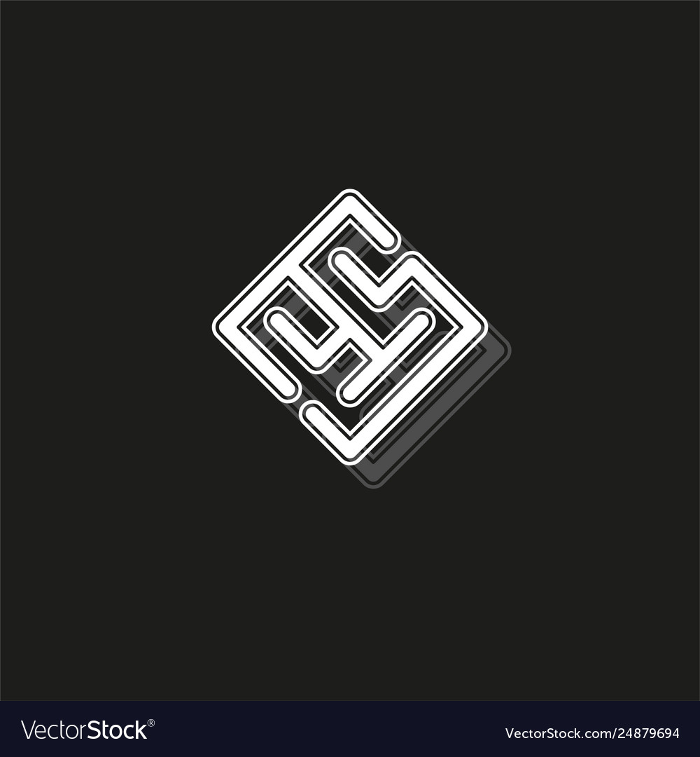 Maze abstract - puzzle labyrint symbol