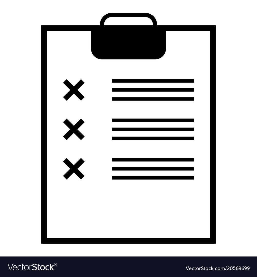 Black tablet with notes and marks bad result