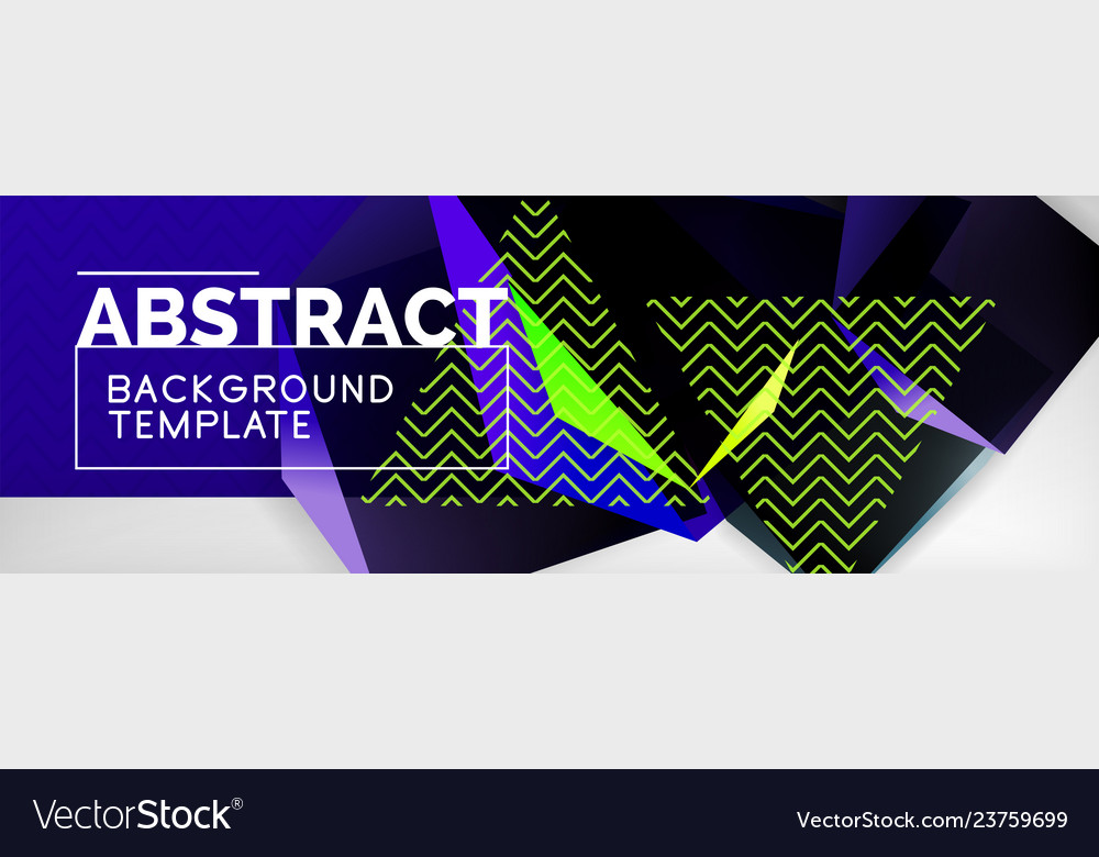 Dark 3d triangular low poly shapes abstract vector image Dark 3d triangular low poly shapes abstract