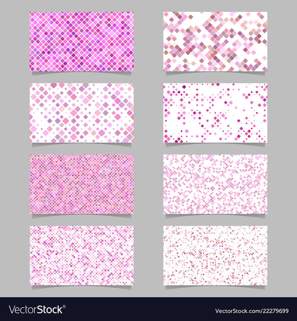 Diagonal Square Pattern Mosaic