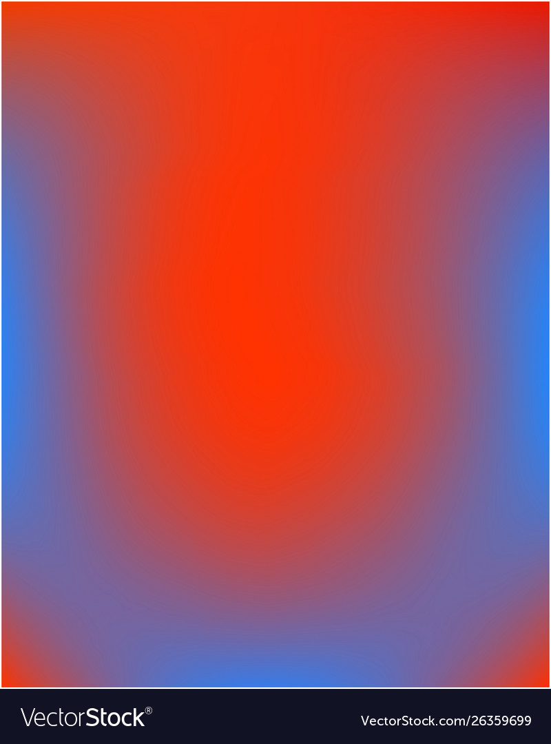Gradient mesh painted in different colors