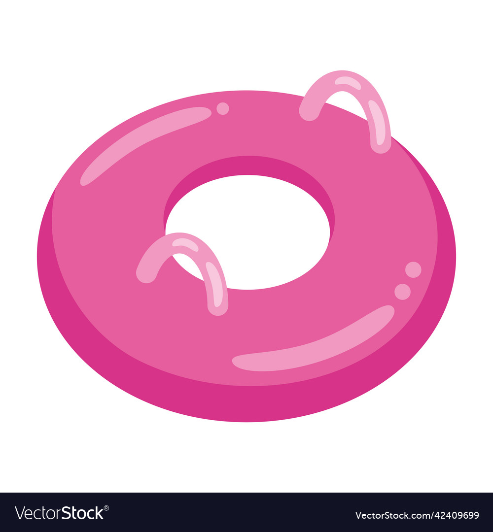 Pink Inflatable Ring