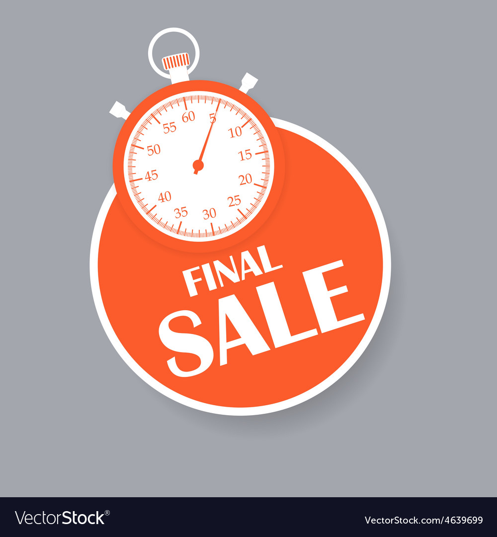 Sale banner with place for your text