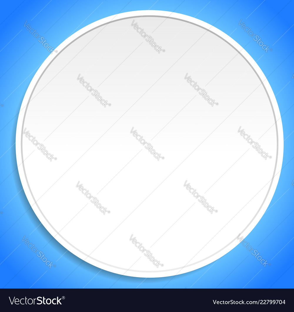Empty colorful circle shape element eps 10
