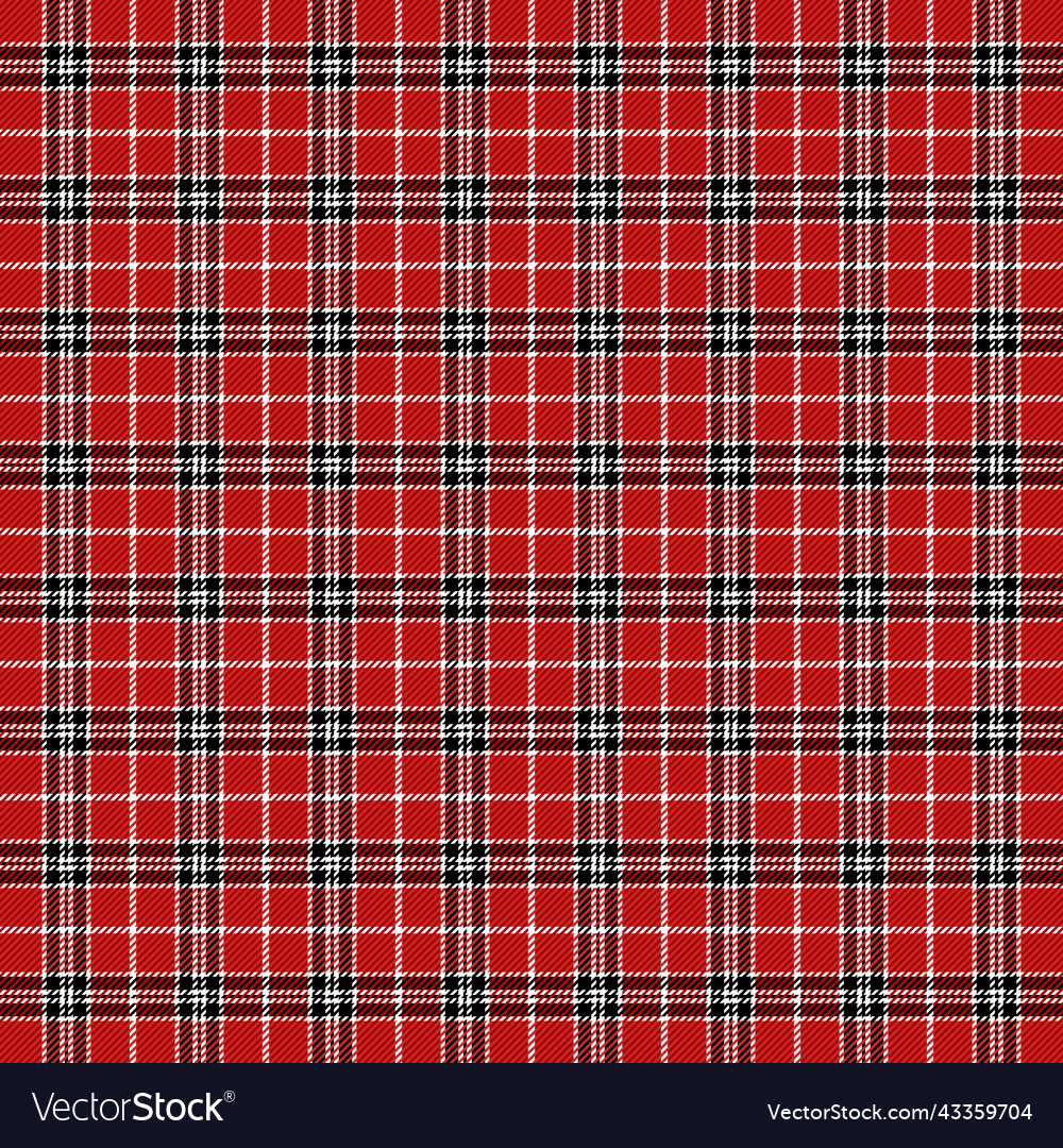 Tartan plaid pattern scottish cage Royalty Free Vector Image